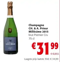 Colruyt Champagne CH. & A. Prieur aanbieding