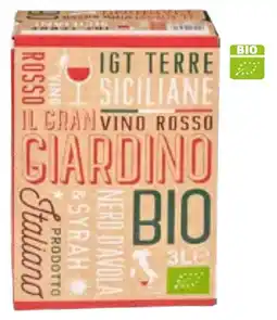 Colruyt il gran vino rosso giardino bio aanbieding