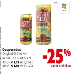 Colruyt Desperados Original aanbieding