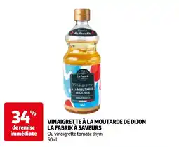Auchan vinaigrette à la moutarde de dijon aanbieding