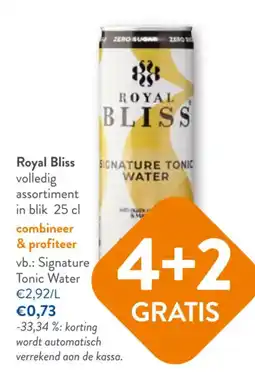 OKay Royal Bliss signature tonic water aanbieding