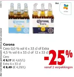 Colruyt Corona aanbieding