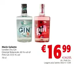 Colruyt Marie Galante London Dry Gin aanbieding