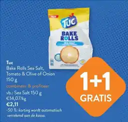 OKay Tuc Bake Rolls Sea Salt aanbieding