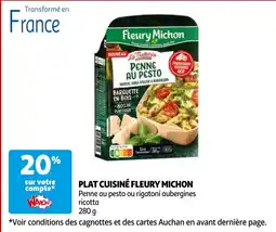 Auchan plat cuisiné fleury michon aanbieding