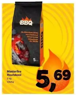 Spar Masterfire Houtskool aanbieding