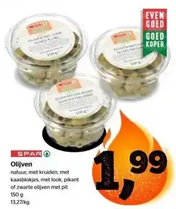 Spar Olijven aanbieding