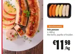 Colruyt Trio pensen aanbieding