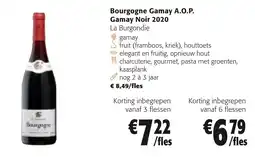 Colruyt Bourgogne Gamay A.O.P. Gamay Noir 2020 aanbieding