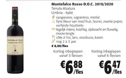Colruyt Montefalco Rosso D.O.C. aanbieding