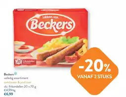 OKay Beckers frikandellen aanbieding
