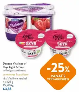 OKay Danone Vitalinea of Skyr Light & Free aanbieding