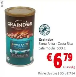 Colruyt Graindor café moulu aanbieding