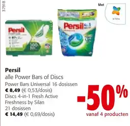 Colruyt Persil alle Power Bars of Discs aanbieding