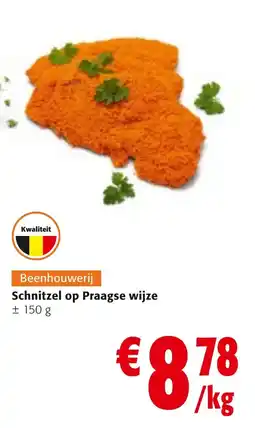Colruyt Schnitzel op Praagse wijze aanbieding
