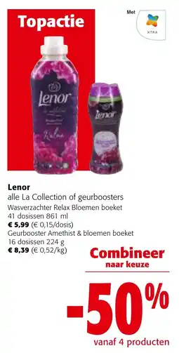 Colruyt Lenor alle La Collection of geurboosters aanbieding
