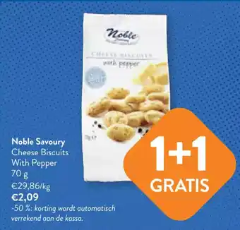 OKay Noble Savoury Cheese Biscuits aanbieding