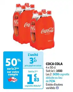 Auchan Coca Cola aanbieding