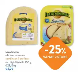 OKay Leerdammer alle kaas in sneden aanbieding