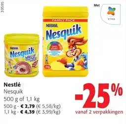 Colruyt Nestlé Nesquik aanbieding