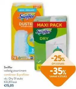 OKay Swiffer volledig assortiment aanbieding