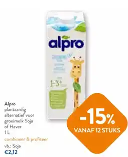 OKay Alpro plantaardig alternatief voor groeimelk Soja of Haver aanbieding