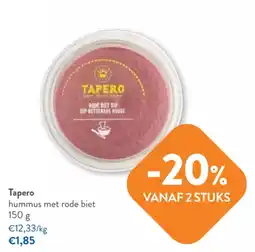 OKay Tapero hummus met rode biet aanbieding