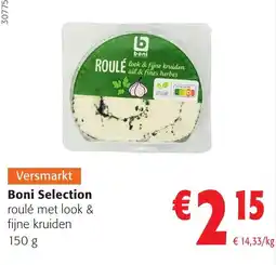 Colruyt boni selection roulé met look & fijne kruiden aanbieding