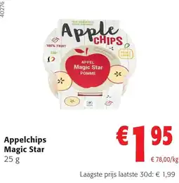 Colruyt Appelchips Magic Star aanbieding