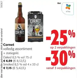 Colruyt Cornet volledig assortiment aanbieding