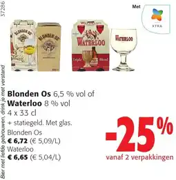 Colruyt Blonden Os Waterloo aanbieding