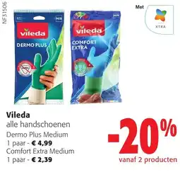 Colruyt Vileda alle handschoenen aanbieding