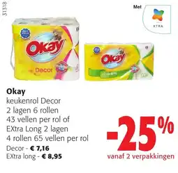 Colruyt Okay keukenrol Decor aanbieding