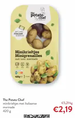 OKay The Potato Chef minikrieltjes met Italiaanse marinade aanbieding