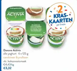 OKay Danone Activia alle yoghurt aanbieding