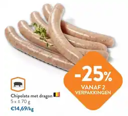 OKay Chipolata met dragon aanbieding