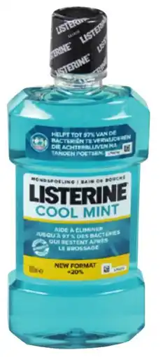 Colruyt Listerine cool mint aanbieding