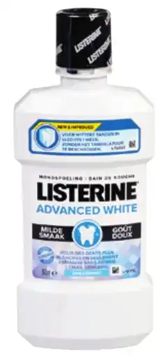 Colruyt Listerine advanced white aanbieding