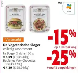 Colruyt De Vegetarische Slager aanbieding