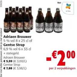 Colruyt Adriaen Brouwer Gentse Strop aanbieding