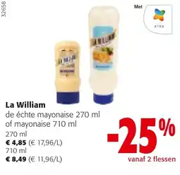 Colruyt La William de échte mayonaise aanbieding