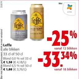 Colruyt Leffe alle blikken aanbieding