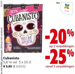 Colruyt Cubanisto rum beer aanbieding