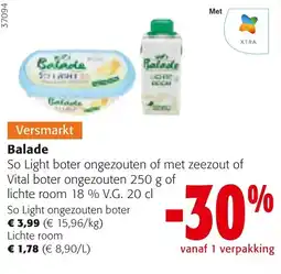 Colruyt Balade boter aanbieding