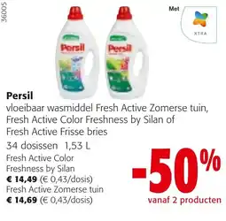 Colruyt Persil vloeibaar wasmiddel aanbieding