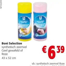 Colruyt Boni Selection synthetisch zeemvel aanbieding