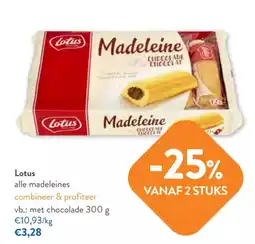 OKay Lotus madeleines aanbieding