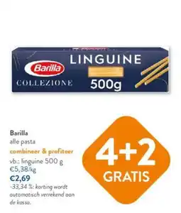 OKay Barilla alle pasta aanbieding