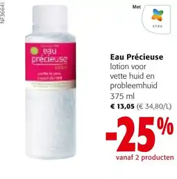 Colruyt Eau Precieuse lotion aanbieding