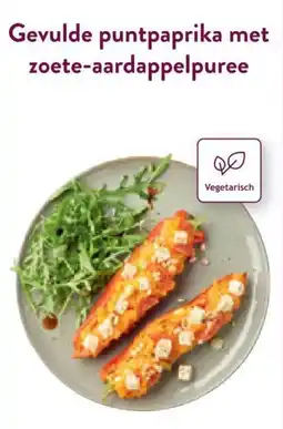 OKay Gevulde punt paprika met zoete-aardappelpuree aanbieding